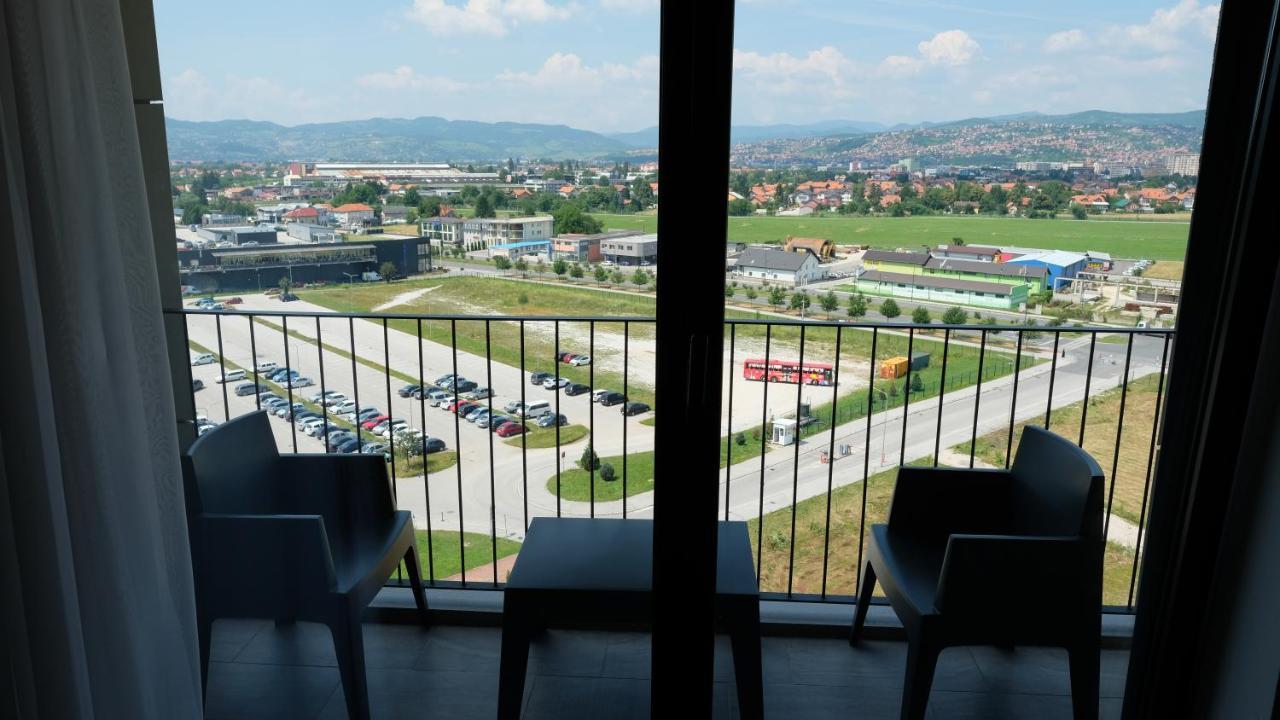 Hotel Hills Sarajevo Congress & Thermal Spa Resort Ilidža Екстериор снимка View from the 10th floor of the hotel